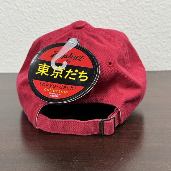 Alabama Crimson Tide Hat Cap Strap Back NCAA Football Tokyo-Dachi Mascot Zephyr - Picture 3 of 11